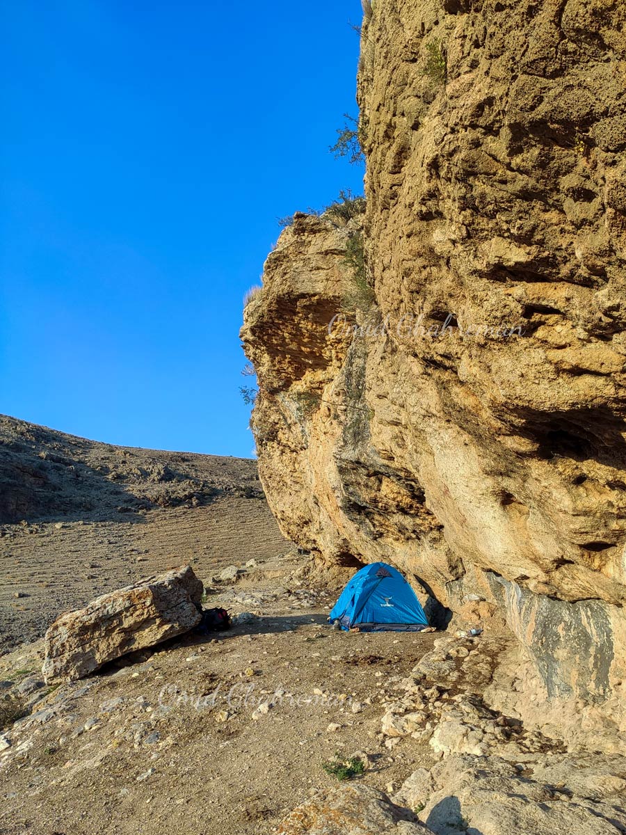 کمپ در منطقه آتابی